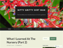 Tablet Screenshot of nittygrittydirtman.com